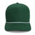 Imperial Forest Green White Barnes Cotton Rope Cap