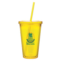 ETS Pineapple Spirit Acrylic Tumbler 16 oz
