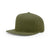 Richardson Loden Lifestyle Structured Solid Wool Flatbill Snapback Cap