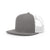Richardson Charcoal/White Mesh Back Wool Blend Flatbill Trucker Hat