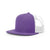 Richardson Purple/White Mesh Back Wool Blend Flatbill Trucker Hat