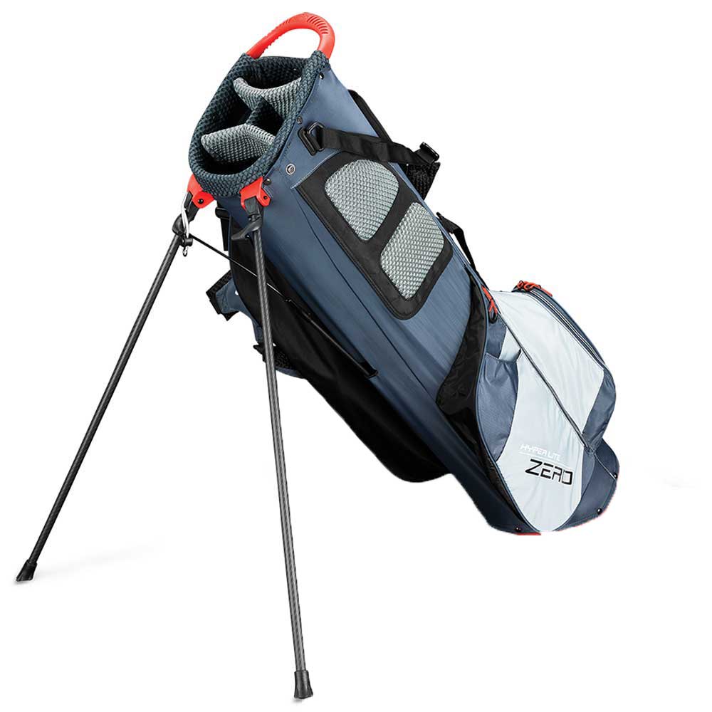 Callaway Titanium/Silver/Orange 2019 Hyper Lite Zero Double Strap Stand Bag