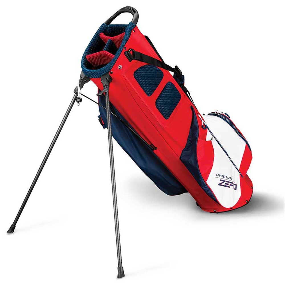 Callaway Red/White/Navy 2019 Hyper Lite Zero Double Strap Stand Bag