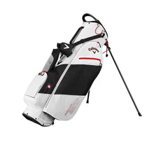Callaway White/Black/Red 2019 Hyper Lite Zero Double Strap Stand Bag