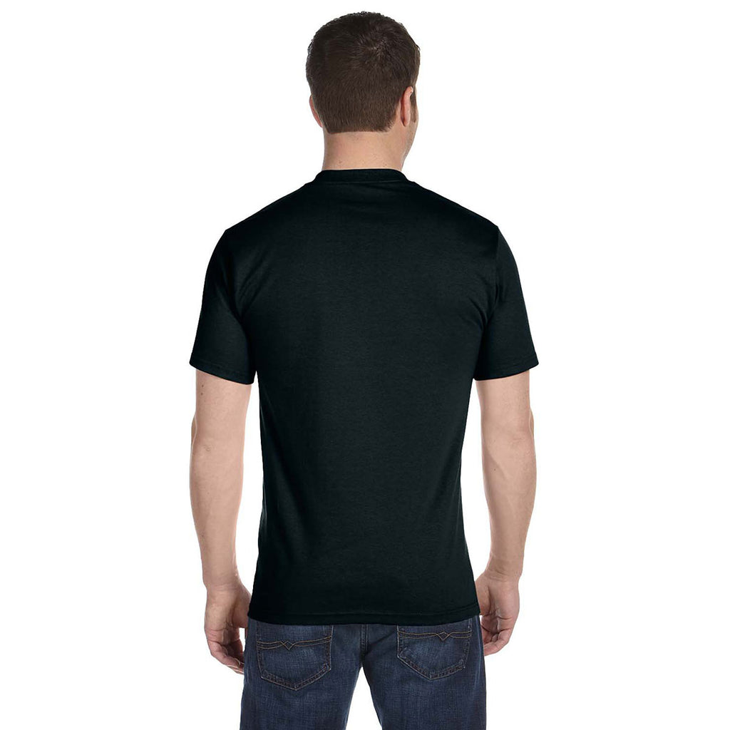 Hanes Men's Black 6.1 oz. Beefy-T