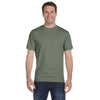 Hanes Men's Fatigue Green 6.1 oz. Beefy-T