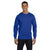 Hanes Men's Deep Royal 6.1 oz Long-Sleeve Beefy-T