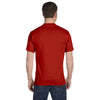 Hanes Men's Deep Red Tall 6.1 oz. Beefy-T