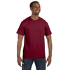 Hanes Men's Cardinal 6.1 oz. Tagless T-Shirt