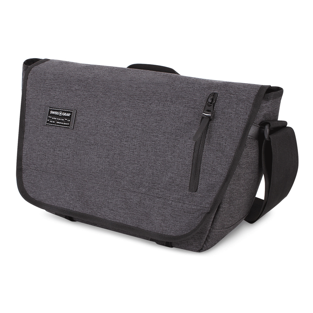 Swissgear Grey Getaway Laptop Messenger Bag
