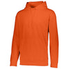 Augusta Sportswear Men's Orange Wicking Fleece Hood