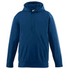 Augusta Sportswear Men's Navy Wicking Fleece Hood