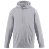 Augusta Sportswear Men's Athletic Grey Wicking Fleece Hood
