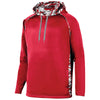 Augusta Sportswear Men's Red/Red Mod Camo Hooded Pullover Sweatshirt