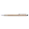 Good Value Champagne Metal Twist Stylus Pen with Black Ink