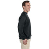 Jerzees Men's Black 8 Oz. Nublend Fleece Crew