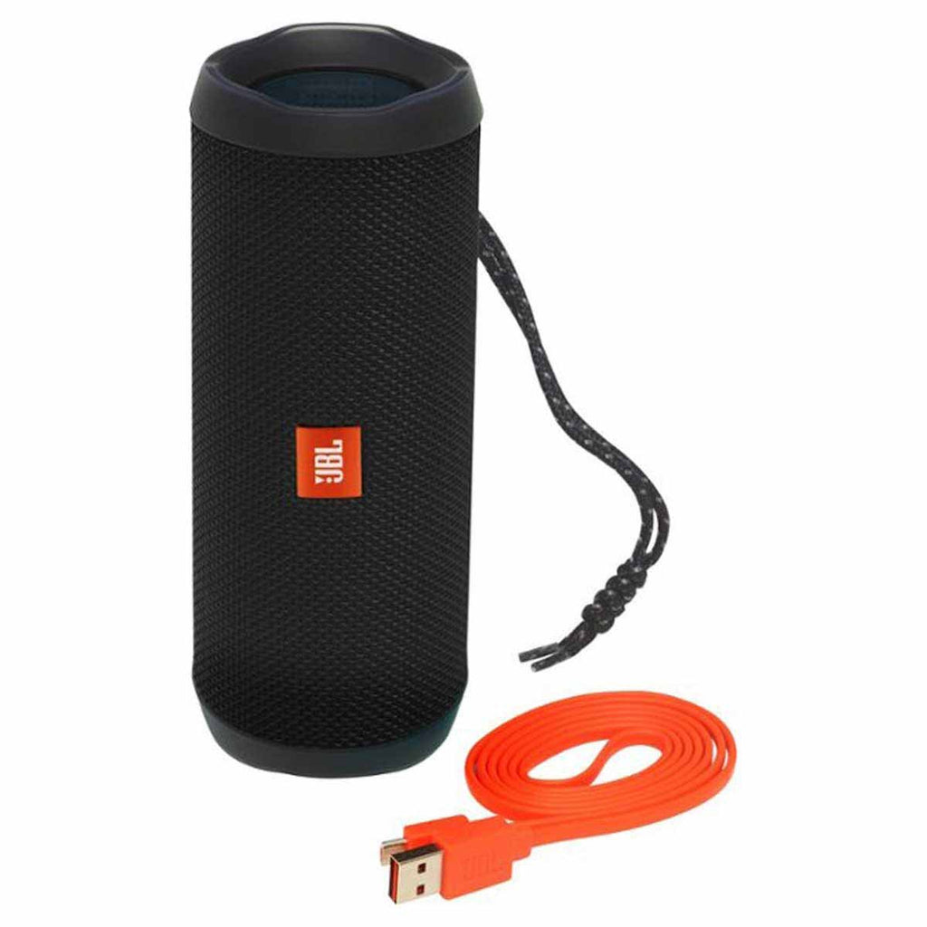 MerchPerks JBL Black Flip 4 Portable Bluetooth Speaker