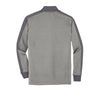 Nike Men's Athletic Grey Heather/ Dark Grey Dri-FIT Long Sleeve Quarter Zip Shirt
