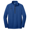 Nike Men's Blue Dri-FIT Long Sleeve Half Zip Wind Shirt