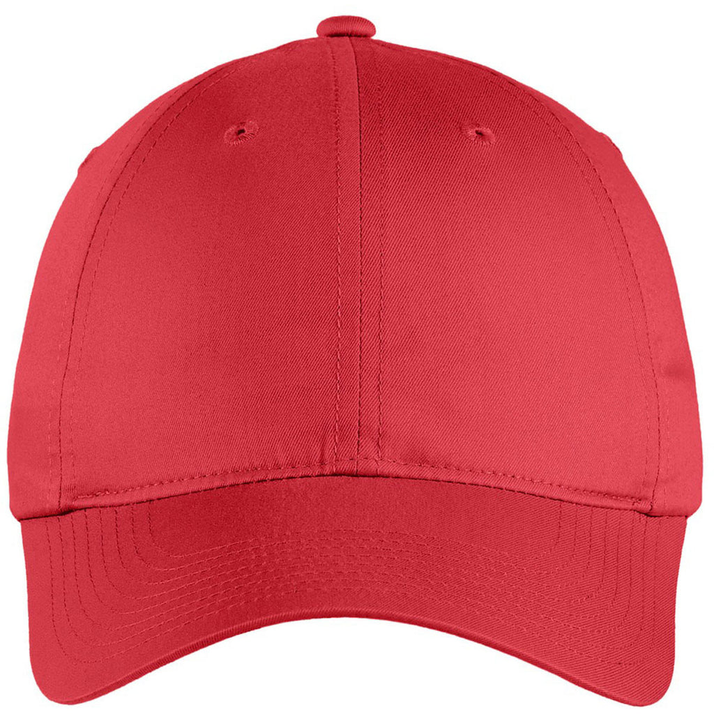 Nike Gym Red Unstructured Twill Cap