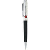 Luxe Black Rubber Grip Ballpoint Pen