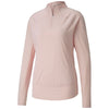 Puma Golf Women's Peachskin Mesh Golf Quarter Zip