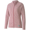 Puma Golf Women's Rose Wine Cloudspun Warm Up Golf Jacket