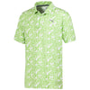 Puma Golf Men's Green Eleven Golf Polo