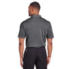 Puma Golf Men's Black Rotation Stripe Polo