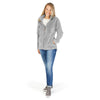 Charles River Women's Grey Newport Full Zip Fleece Jacket