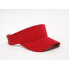 Pacific Headwear Cardinal Adjustable M2 Performance Visor