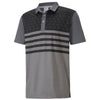 Puma Golf Men's Quiet Shade Mattr Volition Banner Golf Polo