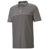 Puma Golf Men's Steel Grey Mattr Volition Mainplane Golf Polo