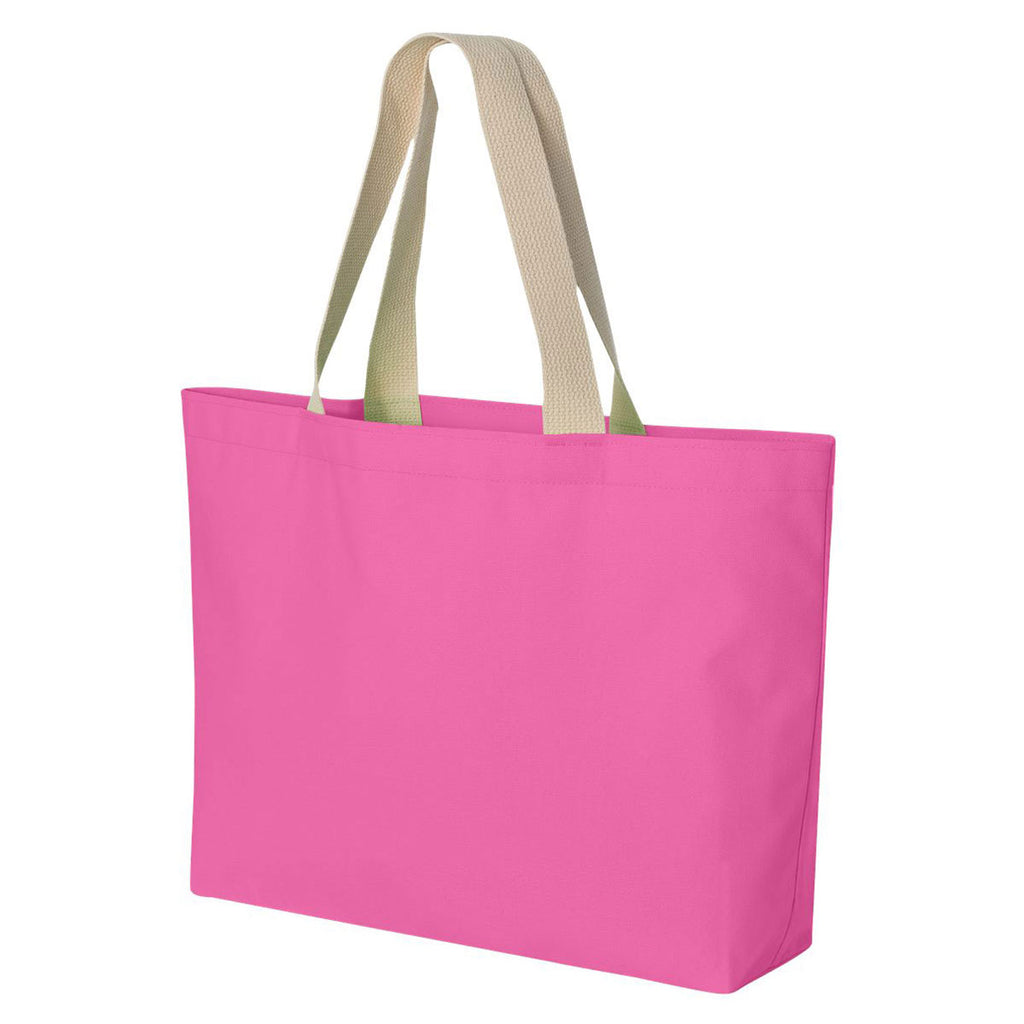 Bayside Pink USA-Made Jumbo Tote