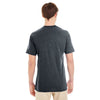 Jerzees Men's Black Heather 4.5 Oz. Tri-Blend T-Shirt
