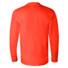 Bayside Men's Bright Orange USA-Made Long Sleeve T-Shirt