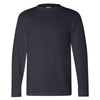 Bayside Men's Navy USA-Made Long Sleeve T-Shirt