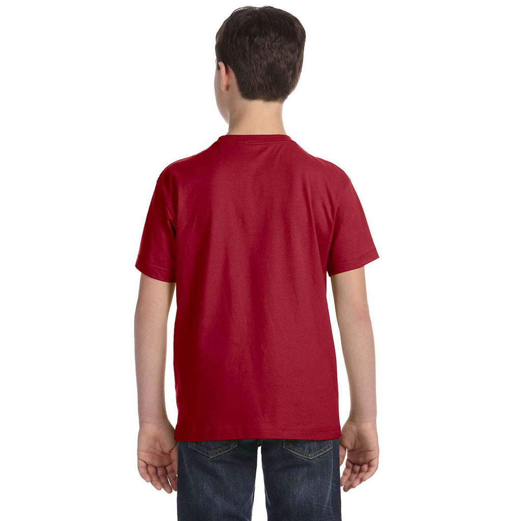 LAT Youth Garnet Fine Jersey T-Shirt