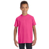 LAT Youth Vintage Hot Pink Fine Jersey T-Shirt