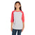 LAT Youth Vintage Heather/Vintage Red Baseball Fine Jersey T-Shirt