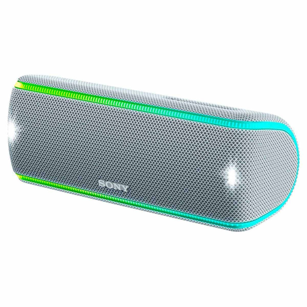 Sony White SRS-XB31 Portable Bluetooth Speaker