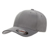 Flexfit Grey Wooly Blend 6-Panel Cap