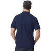 Gildan Men's Navy Softstyle Adult Pique Polo