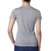 Next Level Women's Dark Heather Grey CVC Crew Tee