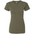 Next Level Women's Military Green CVC Crew Tee