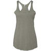 Next Level Women's Venetian Grey Triblend Racerback Tank