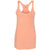 Next Level Women's Vintage Light Orange Triblend Racerback Tank