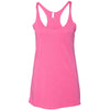 Next Level Women's Vintage Pink Triblend Racerback Tank