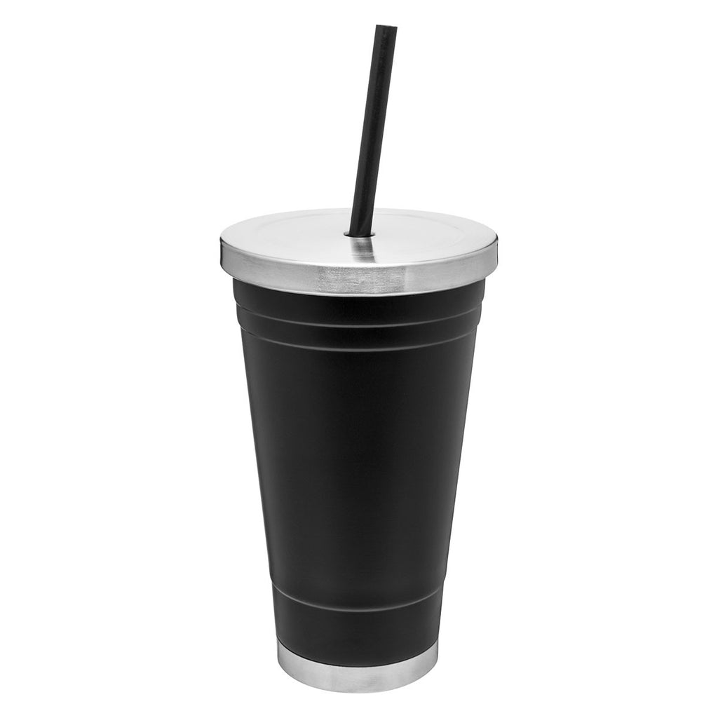 ETS Matte Black Spirit Vacuum Stainless Steel Tumbler 18 oz