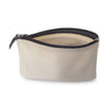 Gemline Natural Avery Cotton Zippered Pouch